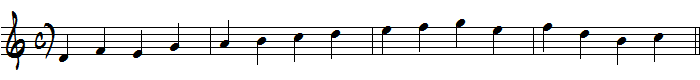 5弦の読譜練習