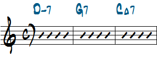 C major 251 lick