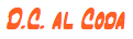DC-Al-Fineの表記