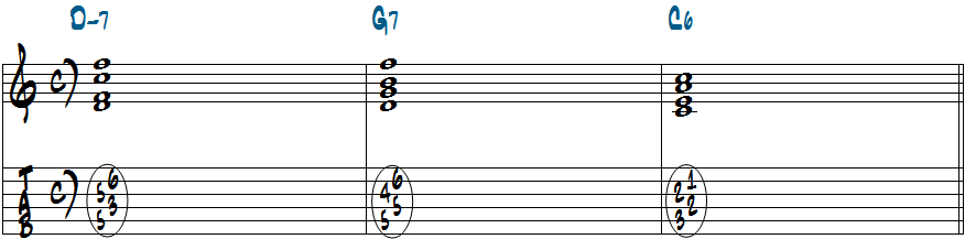 Dm7-G7-C6