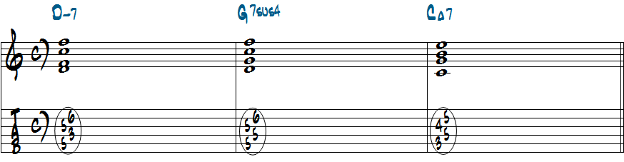 Dm7-G7sus4-CM7